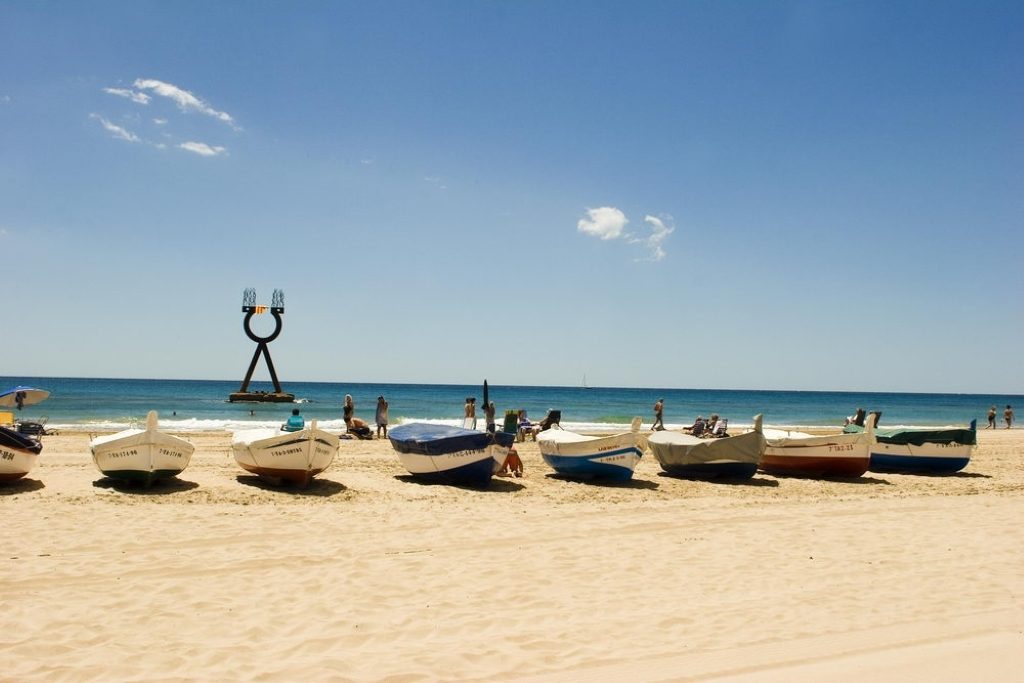 Paseo marítimo Torredembarra (baix a mar)
