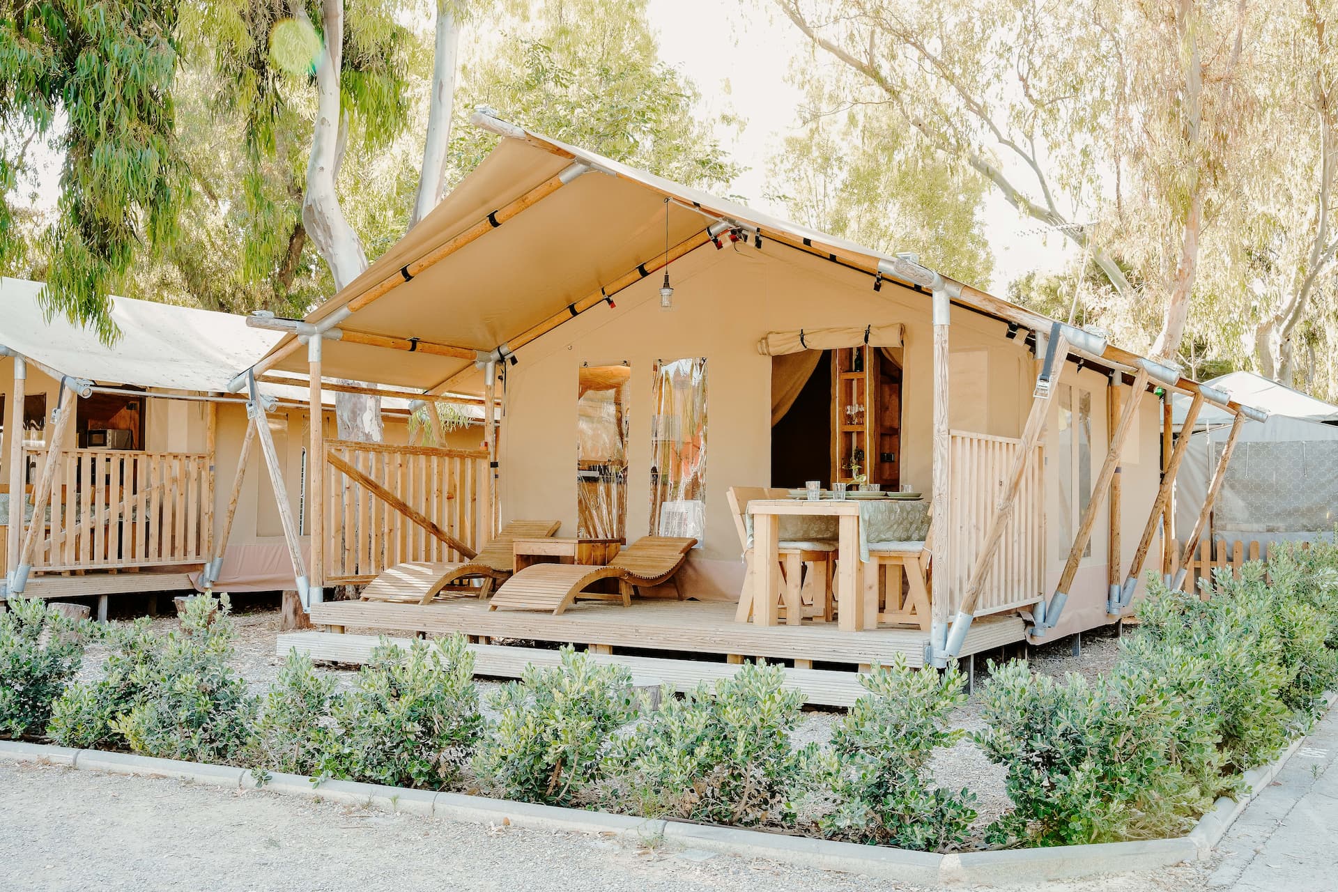 Glamping Familiar en Camping Miramar Playa Torredembarra